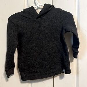 Dark grey garanimals thermal hoodie.